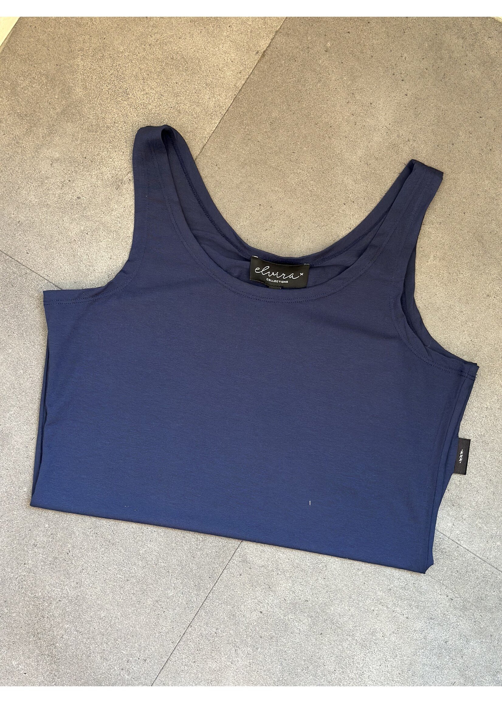 Elvira Elvira Loese basic top navy