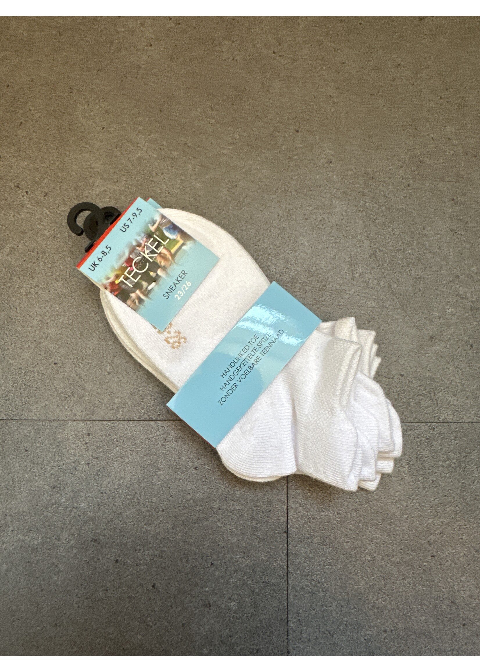 Sneaker sokjes 3 paar wit