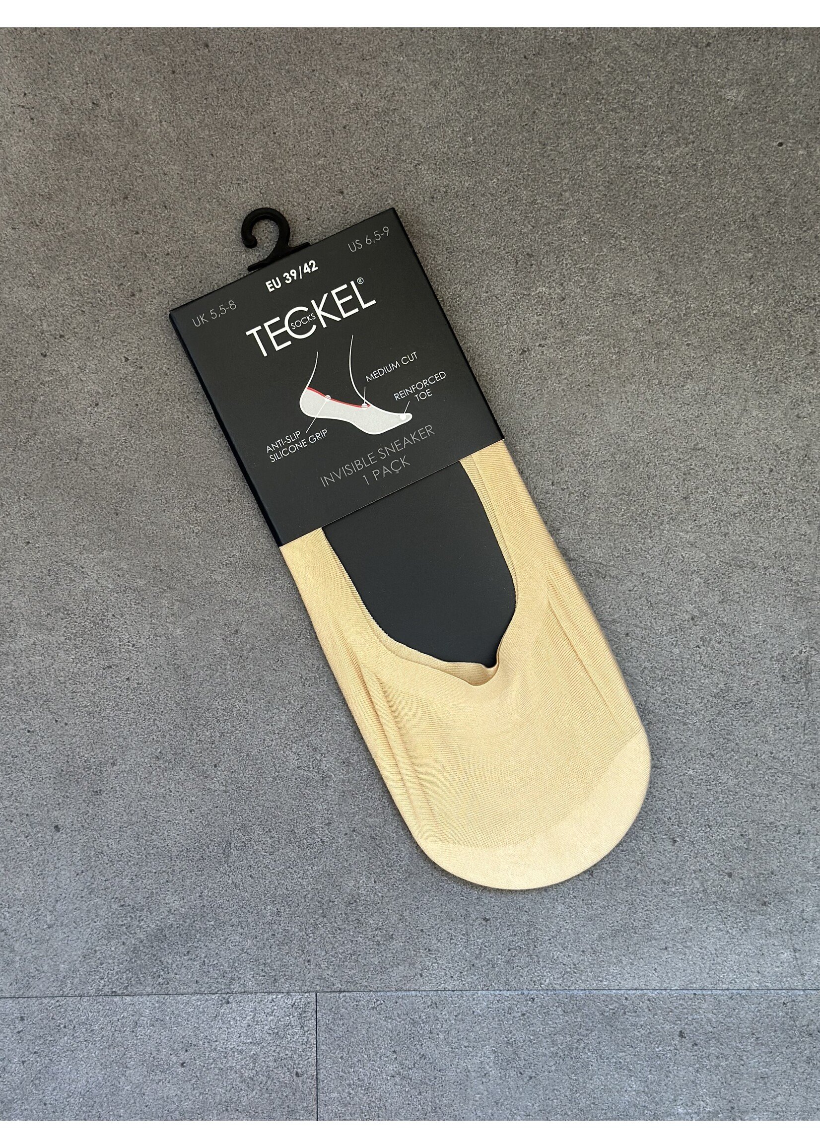 Teckel sok beige maat: 39/42