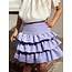 Melanie layered skirt purple