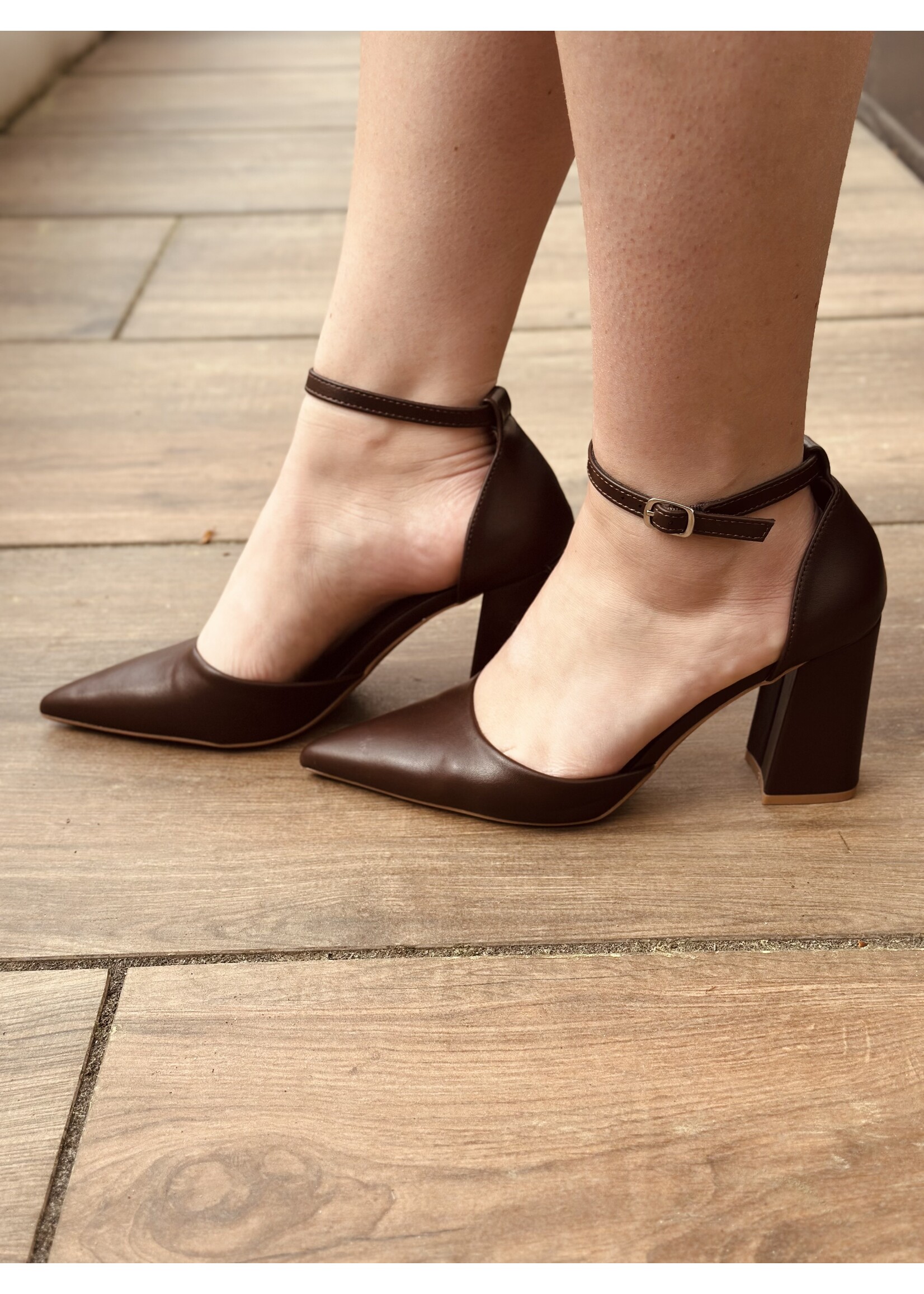 Sofie heels brown