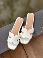 Sharona slipper white
