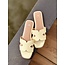 Sharona slipper yellow