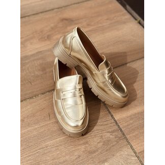 Mintha loafers gold