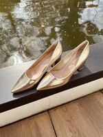 Evine heels gold