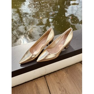Evine heels gold