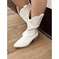 Garby cowboy boots leatherlook white