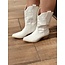 Garby cowboy boots leatherlook white