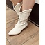 Garby cowboy boots leatherlook beige