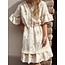 Larise dress beige print