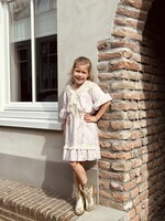 Larise dress light pink print