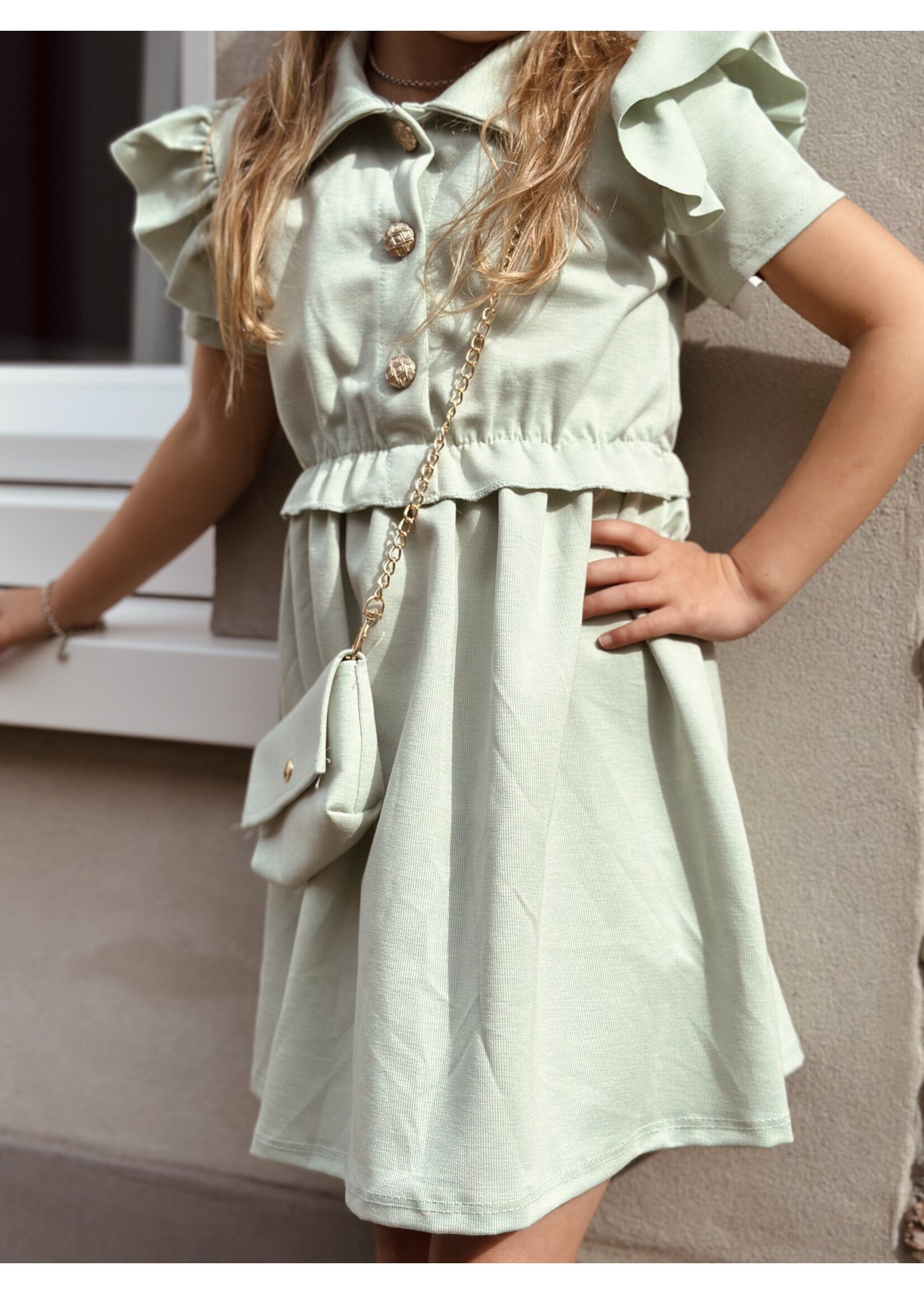 Malena dress mint green
