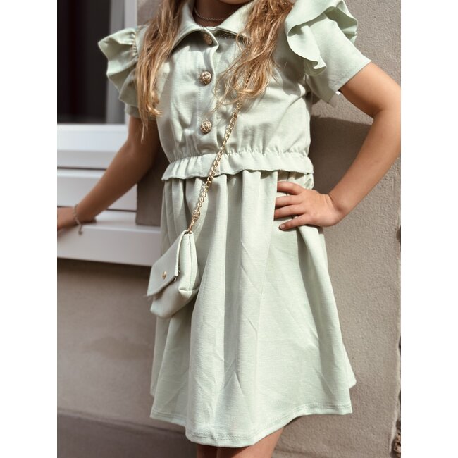 Malena dress mint green