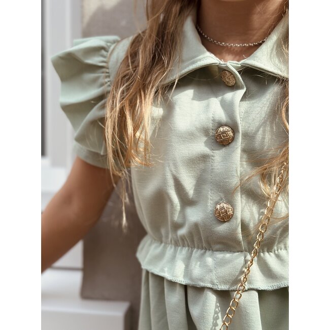 Malena dress mint green