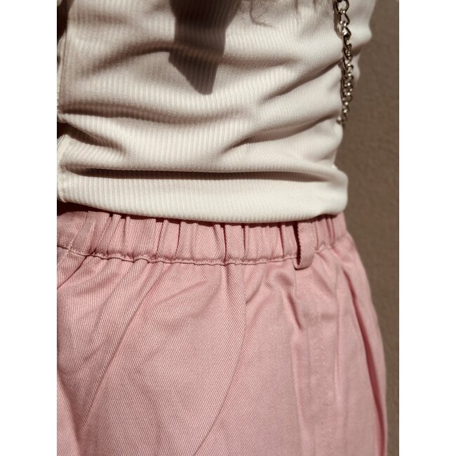 Deliana denim skirt pink