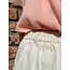 Deliana denim skirt white