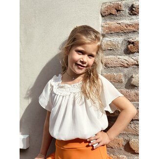 Janiene top white