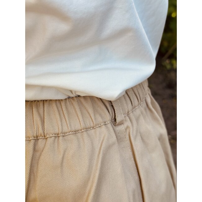 Deliana denim skirt beige