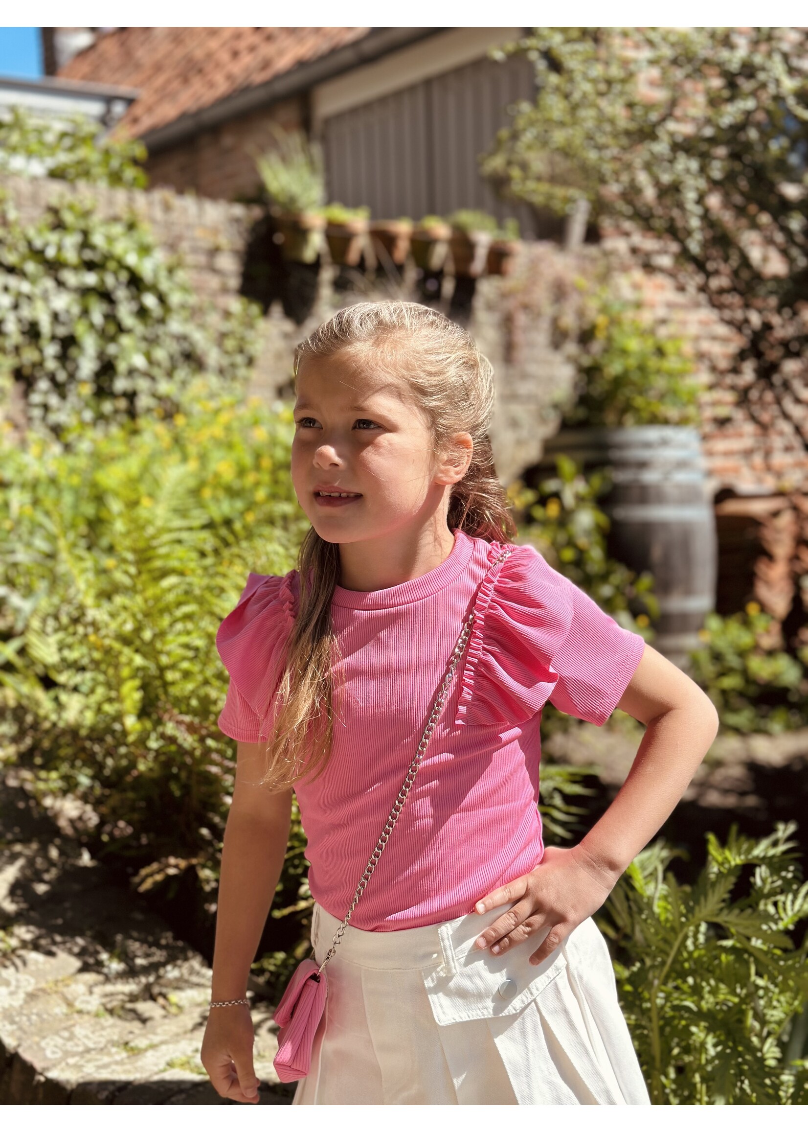 Annemiek top pink rose