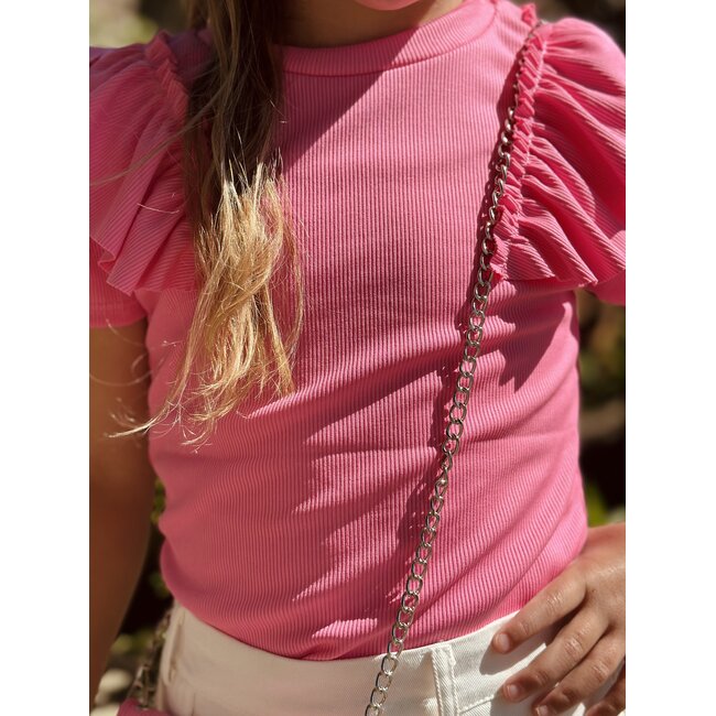Annemiek top pink rose