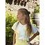 Yorina top white/yellow bow