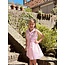 Suze blouse dress pink/offwhite stripes