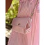 Suze blouse dress pink/offwhite stripes