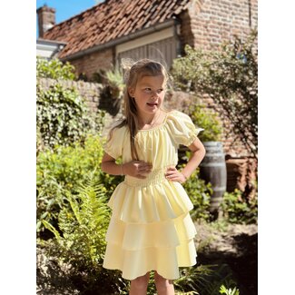 Zaraly dress yellow