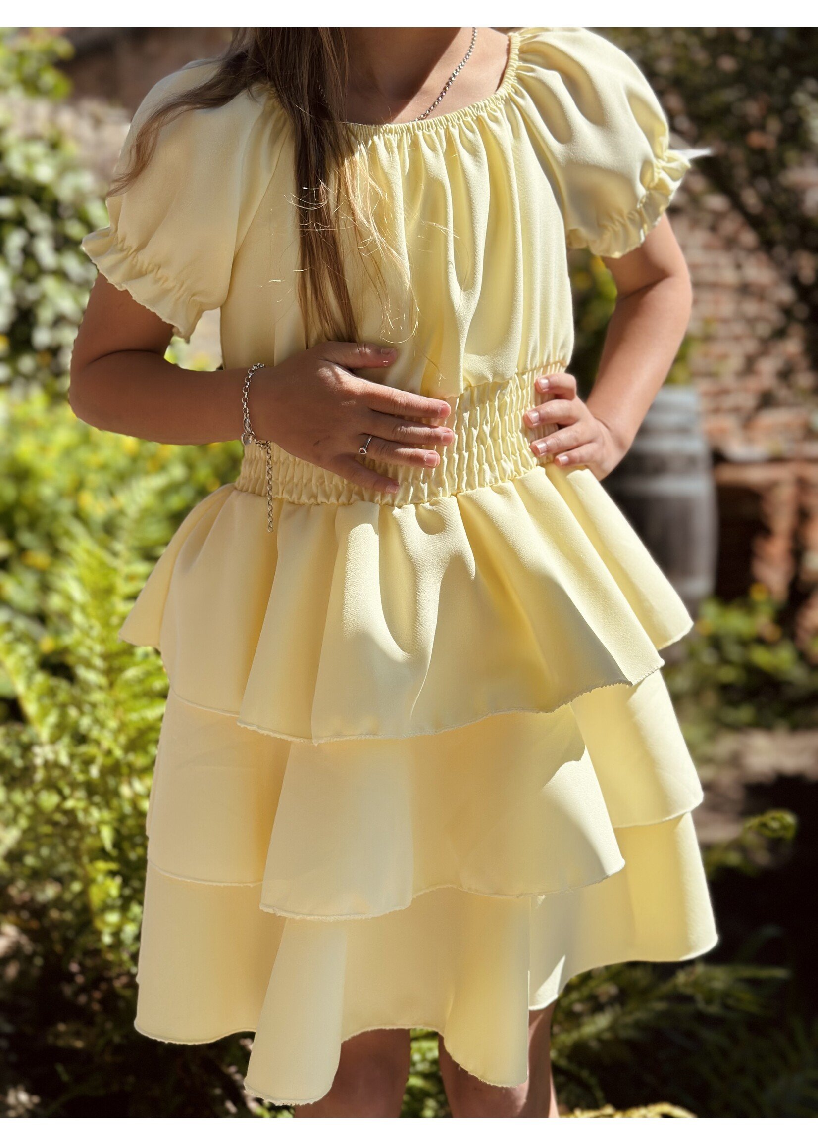 Zaraly dress yellow