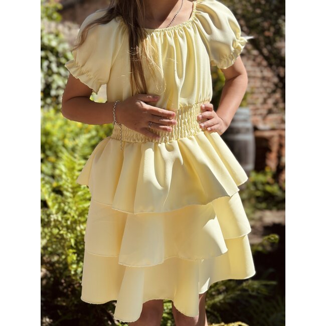 Zaraly dress yellow