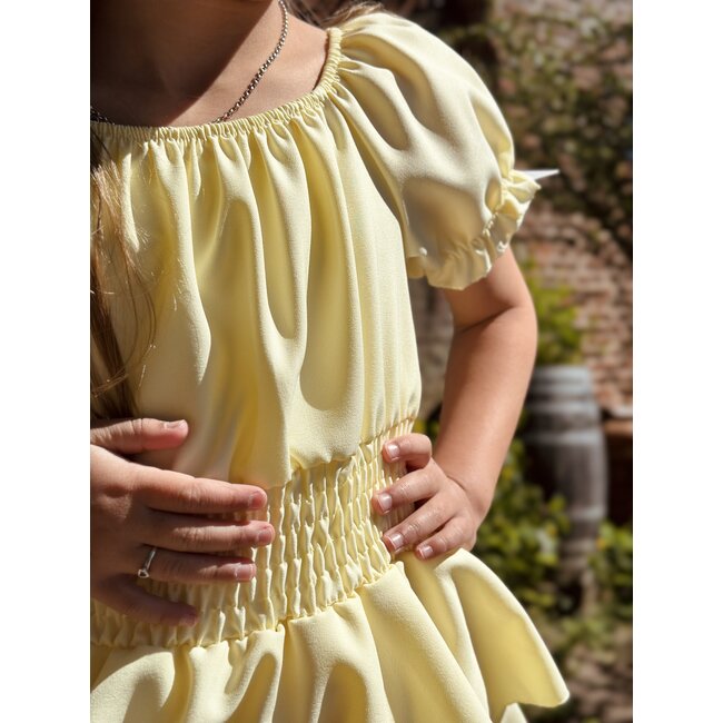 Zaraly dress yellow