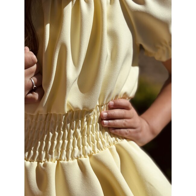 Zaraly dress yellow