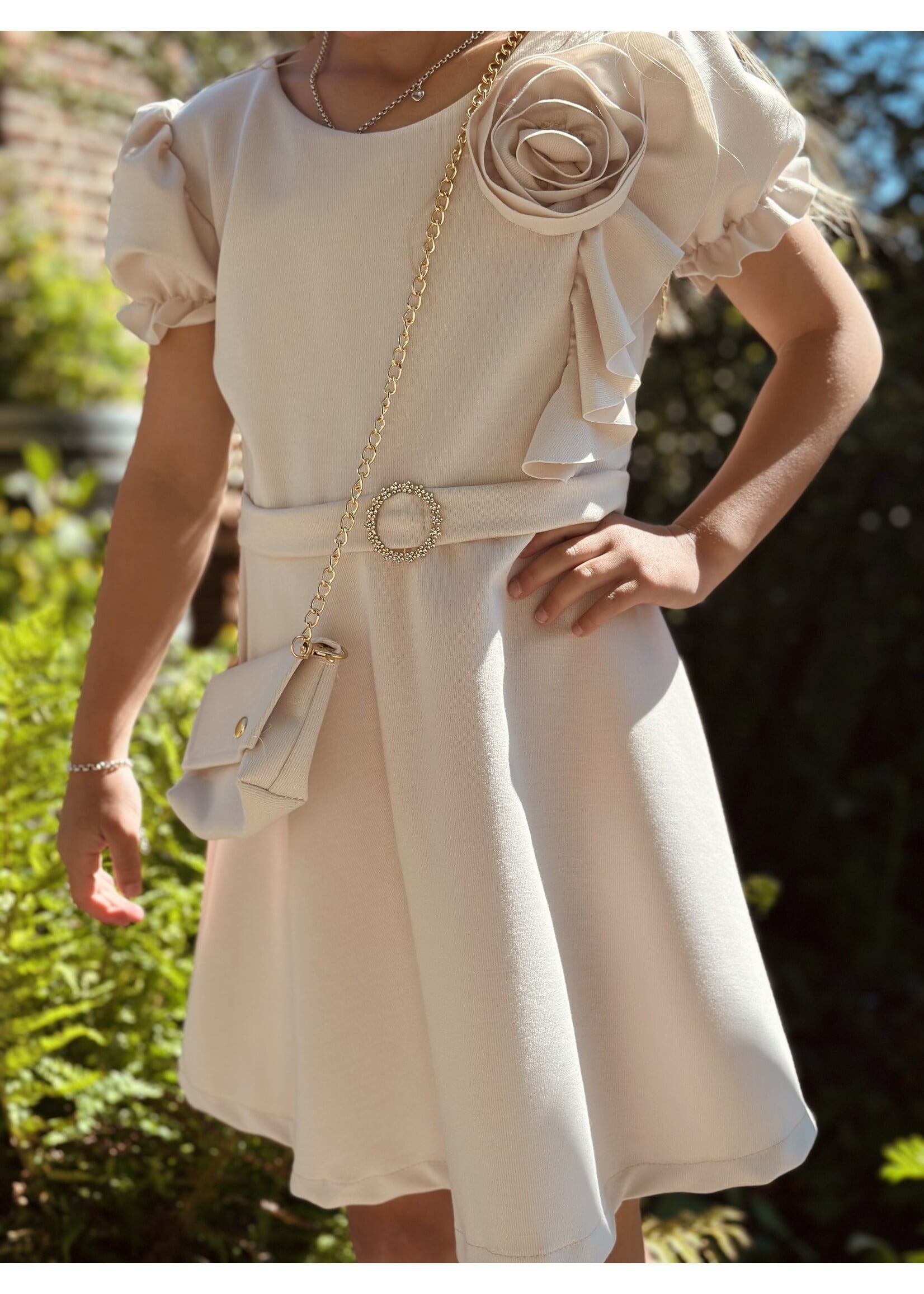 Anne-Jet dress beige