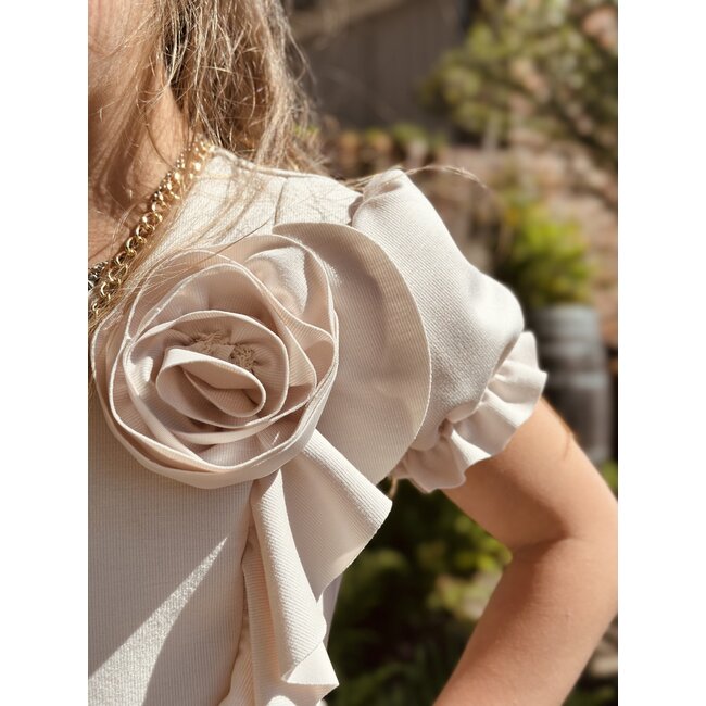 Anne-Jet dress beige