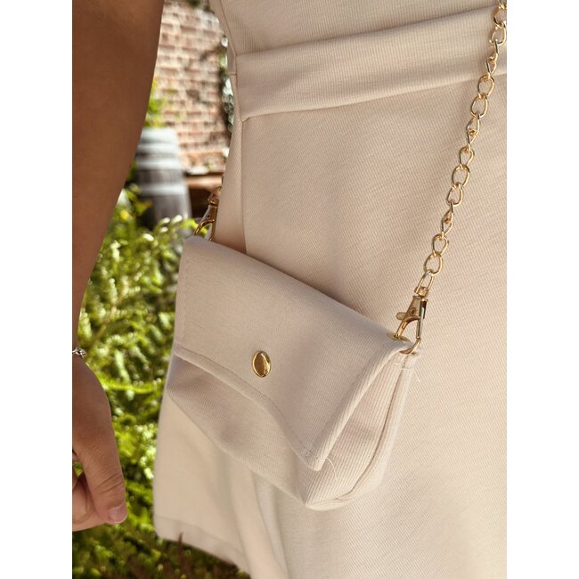 Anne-Jet dress beige