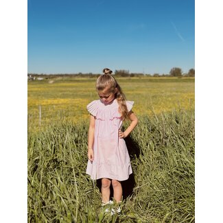 Liara dress broderie pink