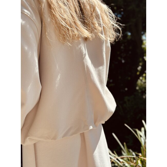 Nosalien bomber jacket beige