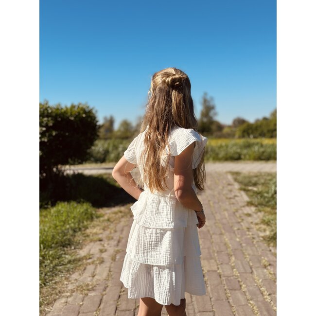 Bella dress white