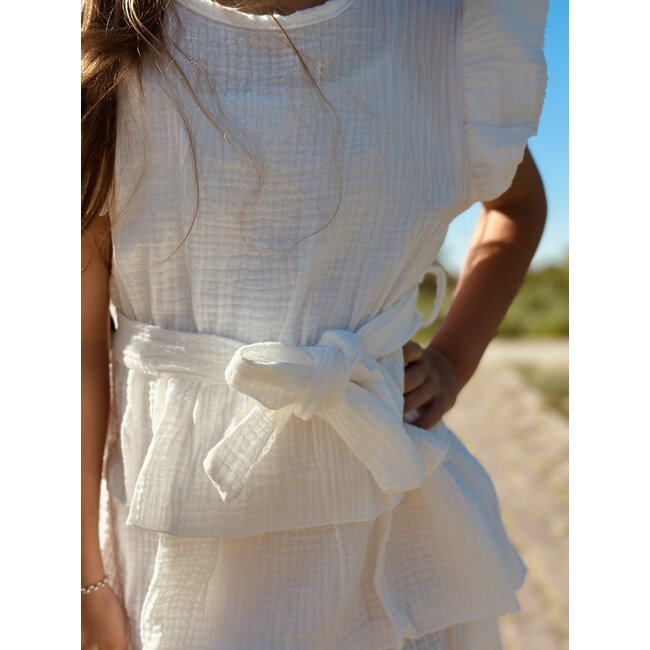 Bella dress white