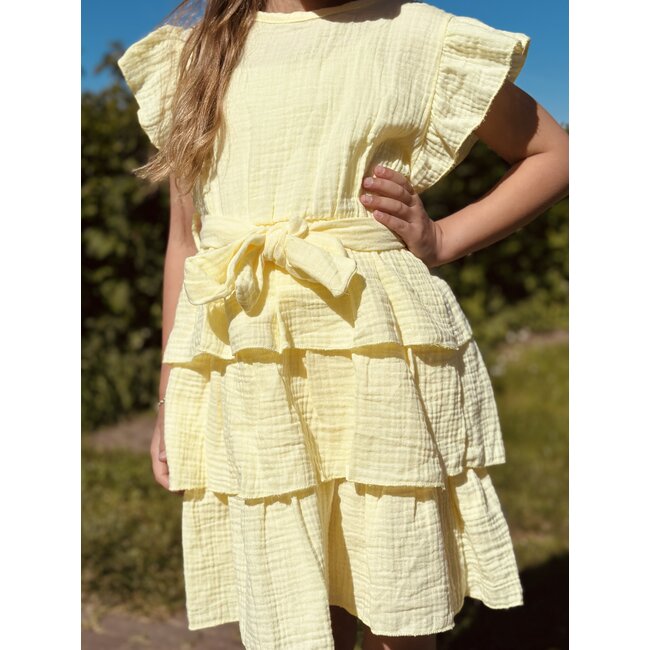 Bella dress yellow
