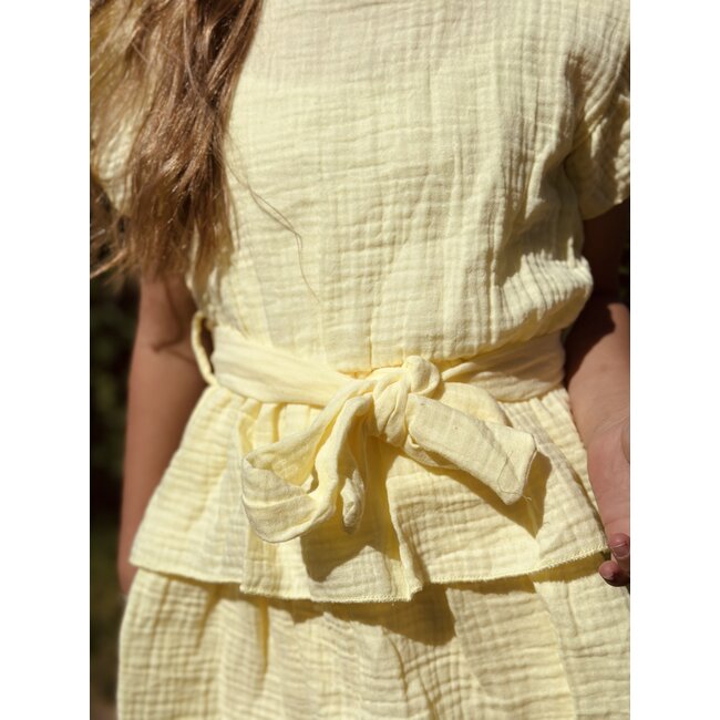 Bella dress yellow