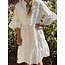 Jet dress broderie white