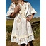 Larise dress offwhite print