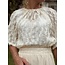 Smashed Lemon Smashed Lemon Myrana feather top beige