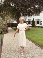 Smashed Lemon Smashed Lemon Gissette long dress beige
