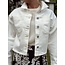 Elvira Smashed Lemon Jorien jacket offwhite
