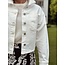 Elvira Smashed Lemon Jorien jacket offwhite