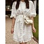 Smashed Lemon Smashed Lemon Yolanda dress white