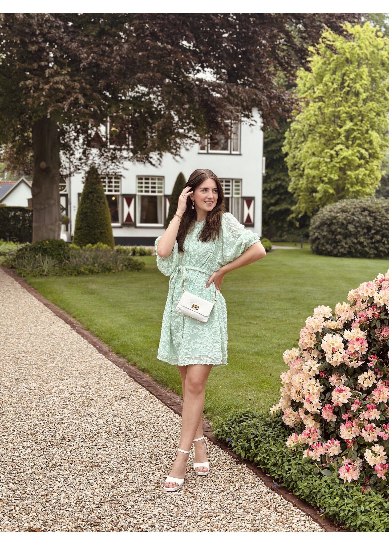 Smashed Lemon Smashed Lemon Yolanda dress mintgreen