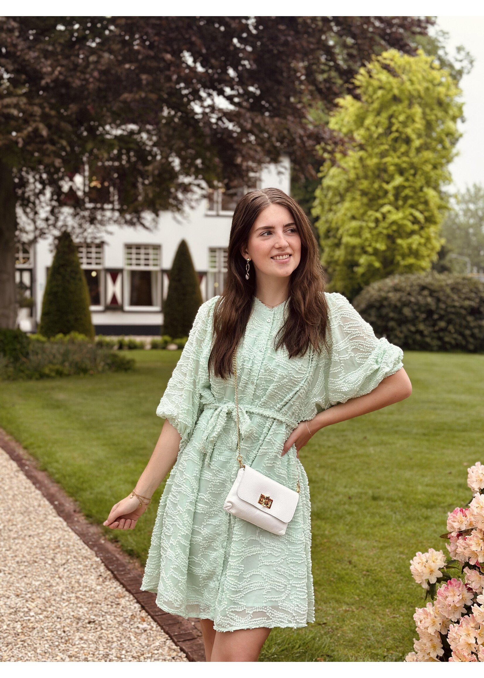 Smashed Lemon Smashed Lemon Yolanda dress mintgreen